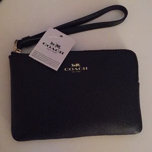 Authentic coach wristlet NWT